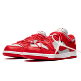 NIKE x OFF-WHITE DUNK LOW UNIVERSITY RED