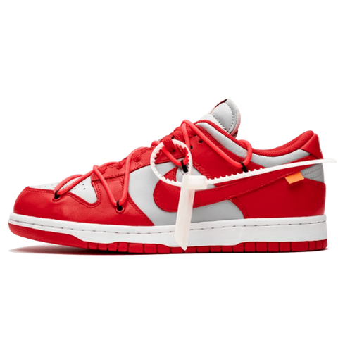 NIKE x OFF-WHITE DUNK LOW UNIVERSITY RED