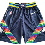 PANTALONCINI NBA DENVER NUGGETS MULTICOLOR CITY EDITION 2021/22