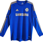 MAGLIA A MANICHE LUNGHE RETRO CHELSEA HOME 2012/13