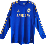 MAGLIA A MANICHE LUNGHE RETRO CHELSEA HOME 2012/13