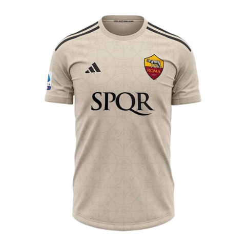 SECONDA MAGLIA ROMA 2023/24 SPONSOR SPQR